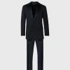 Wool Tuxedo With Satin Notch Lapel