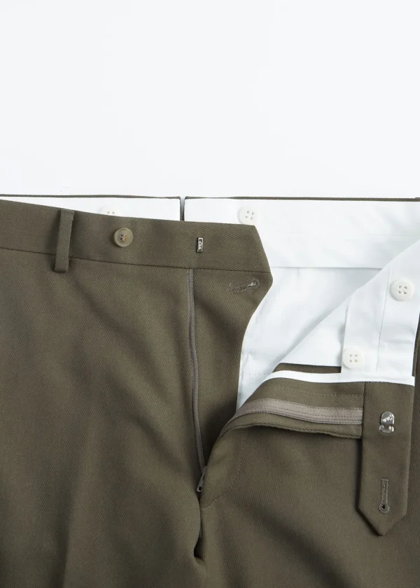 Wool Twill James Dress Trouser