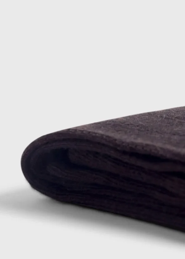 Wool Vertical Dash Stripe Sock