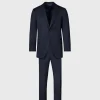 Wool Windowpane Suit