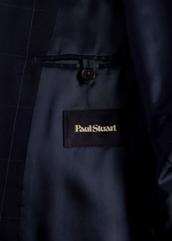 Wool Windowpane Suit
