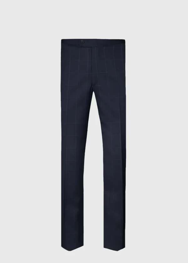 Wool Windowpane Suit
