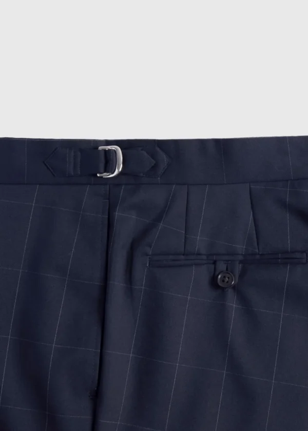 Wool Windowpane Suit
