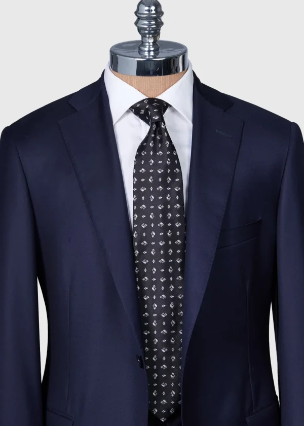 Woven Silk Diamond Deco Tie