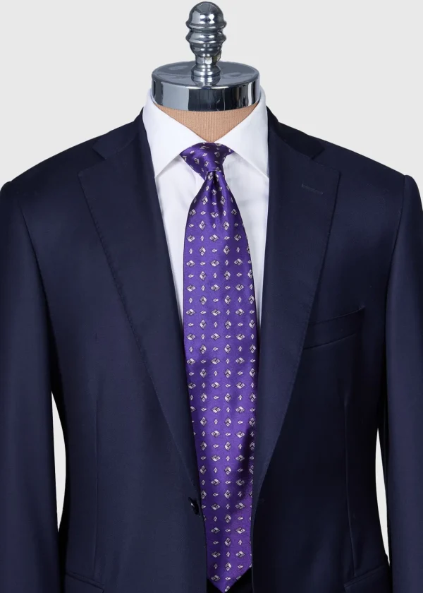 Woven Silk Diamond Deco Tie