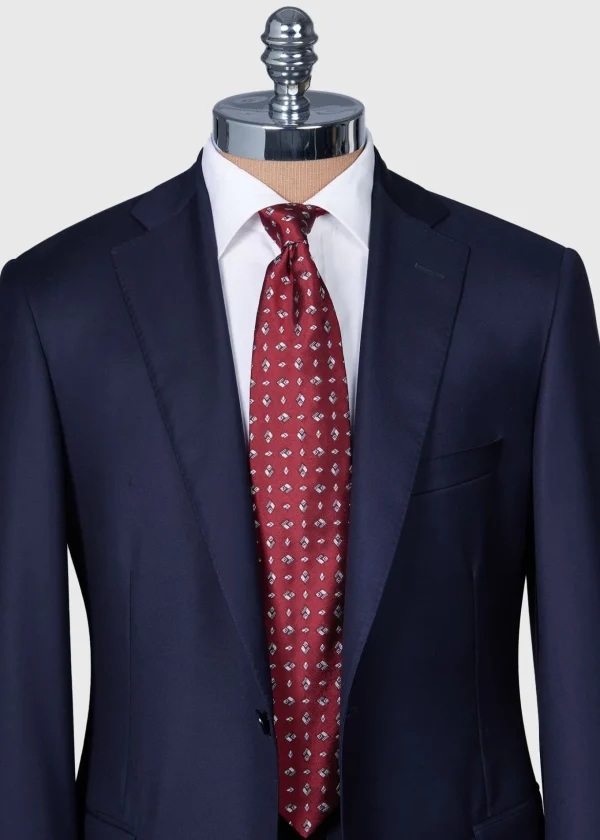 Woven Silk Diamond Deco Tie