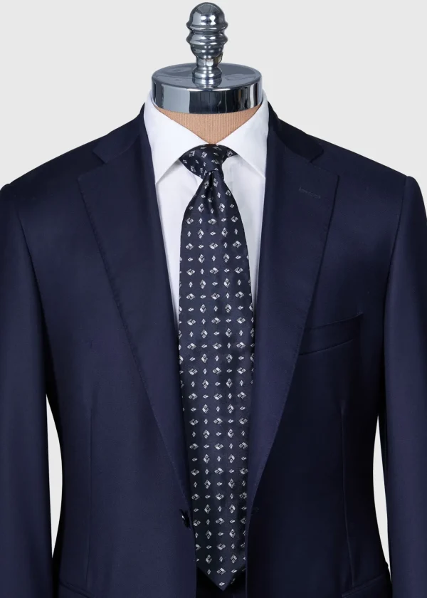 Woven Silk Diamond Deco Tie