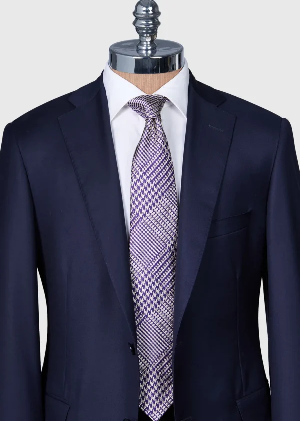 Woven Silk Glen Plaid Tie