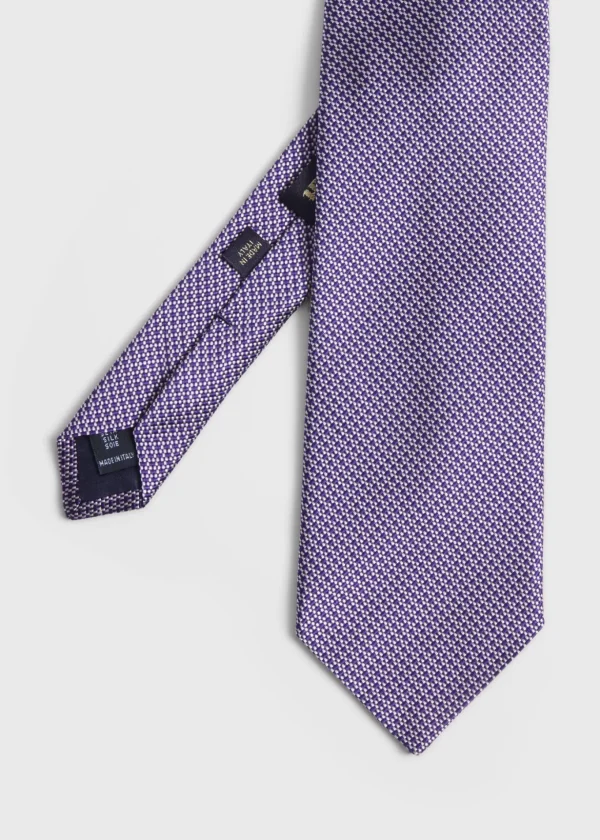 Woven Silk Micro Deco Tie
