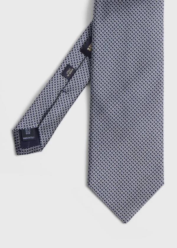 Woven Silk Micro Deco Tie