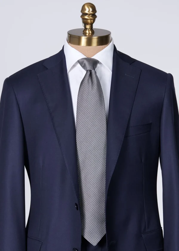 Woven Silk Micro Deco Tie