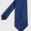 Woven Silk Micro Dot Tie