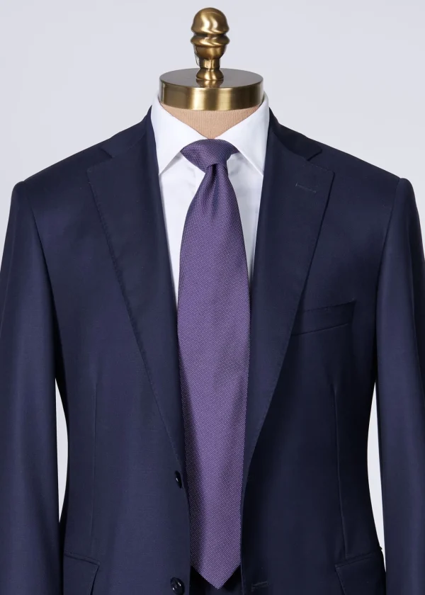 Woven Silk Micro Dot Tie