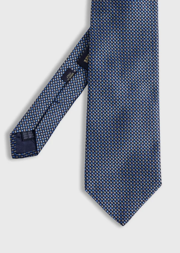 Woven Silk Micro Jacquard Tie