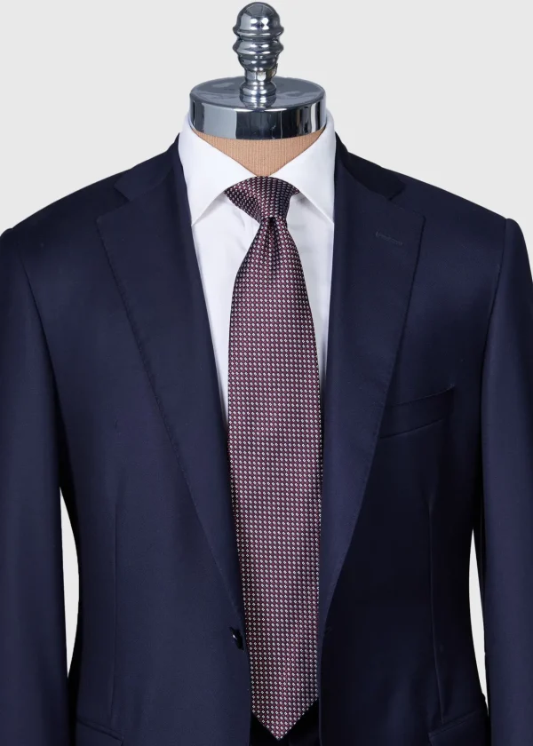 Woven Silk Micro Jacquard Tie