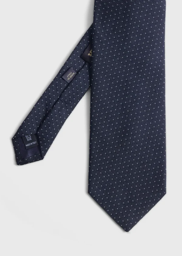 Woven Silk Micro Pattern Tie