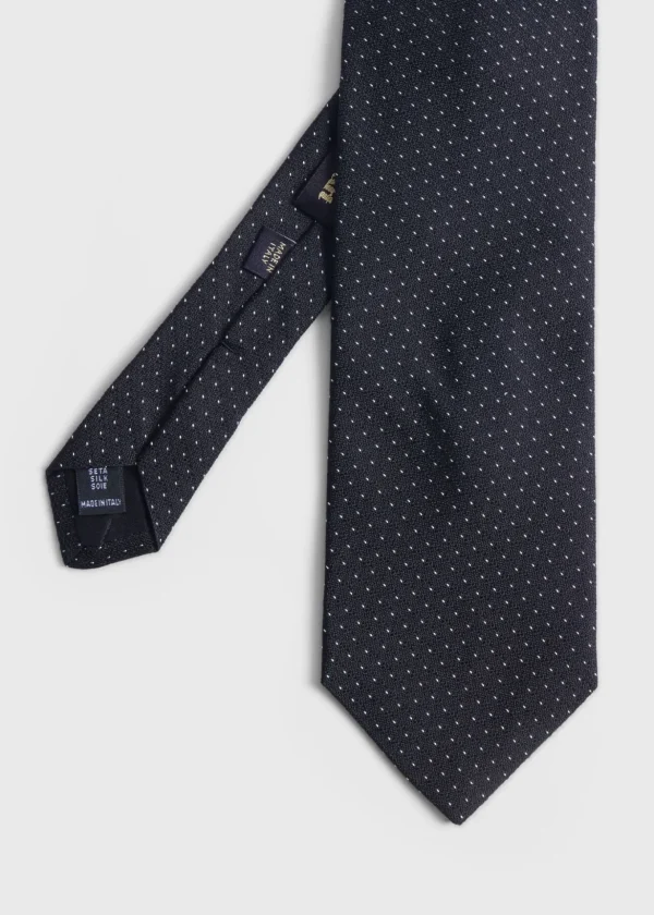 Woven Silk Micro Pattern Tie