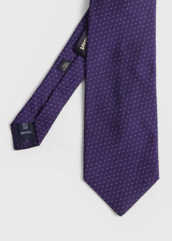 Woven Silk Micro Pattern Tie