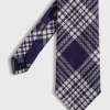 Woven Silk Plaid Tie
