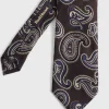 Woven Silk Tossed Pine Tie