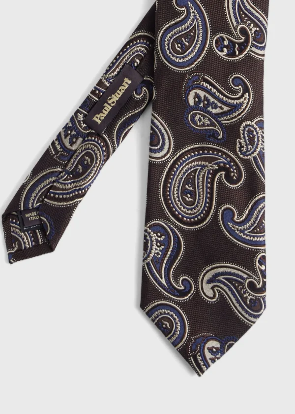 Woven Silk Tossed Pine Tie