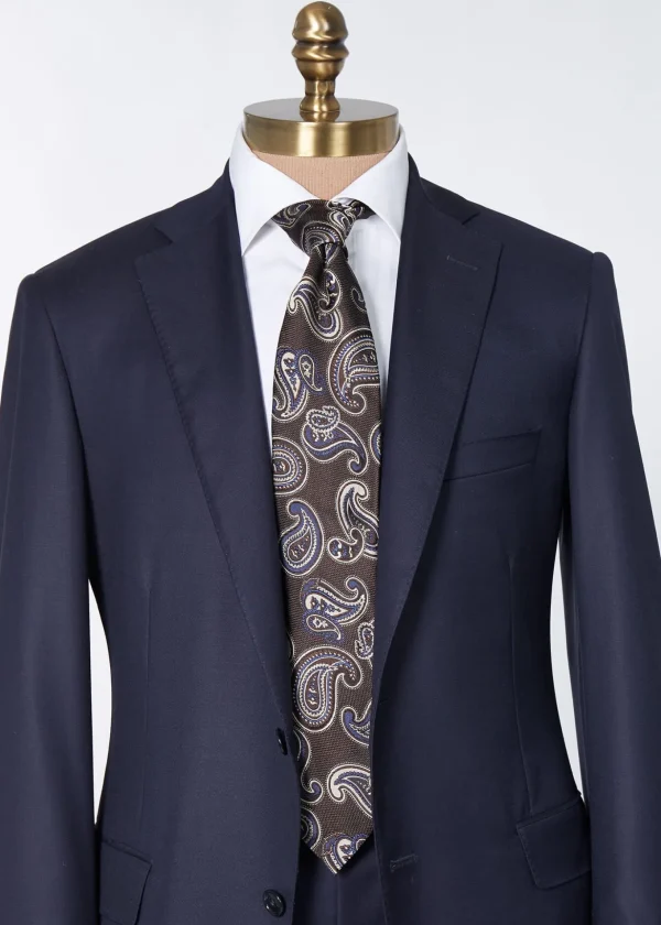 Woven Silk Tossed Pine Tie